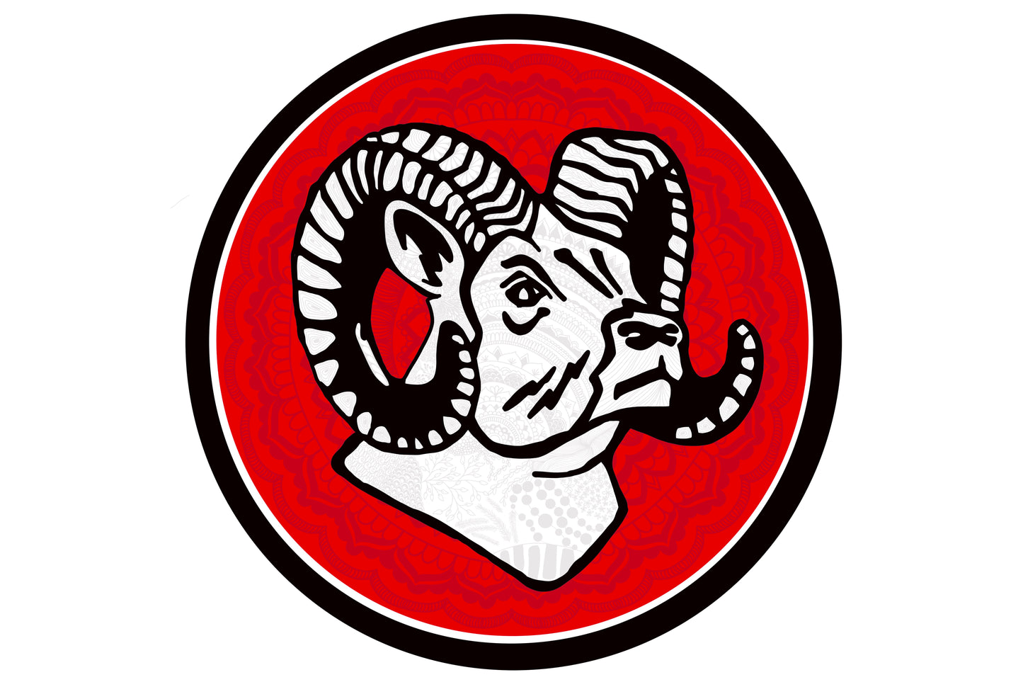 Southern Garrett High School Ram sticker
