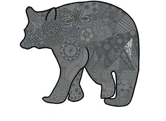 Black Bear sticker