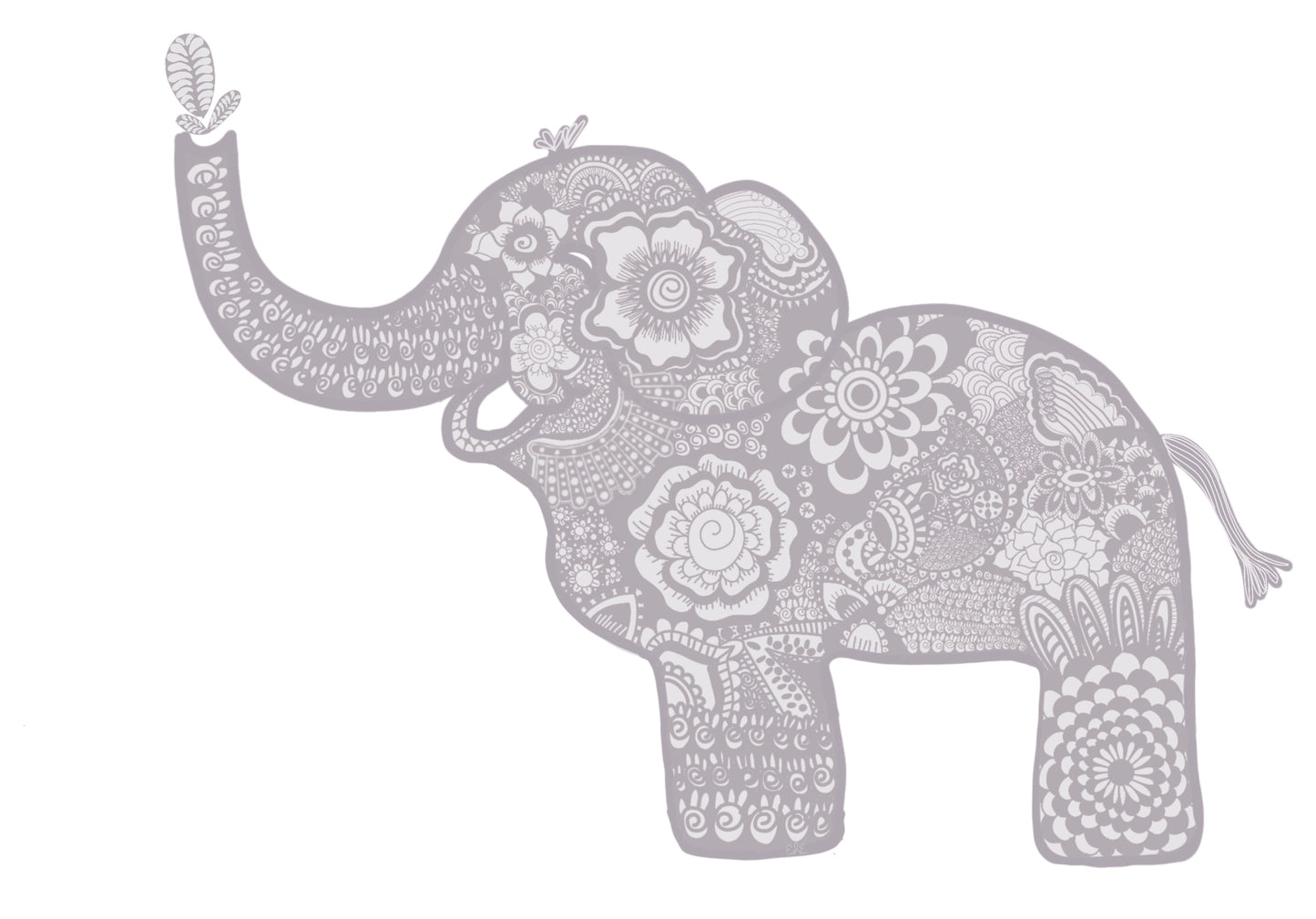 Elephant sticker